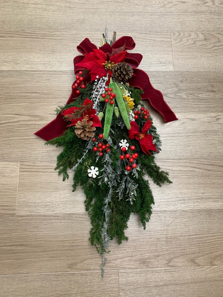 クリスマスリース教室