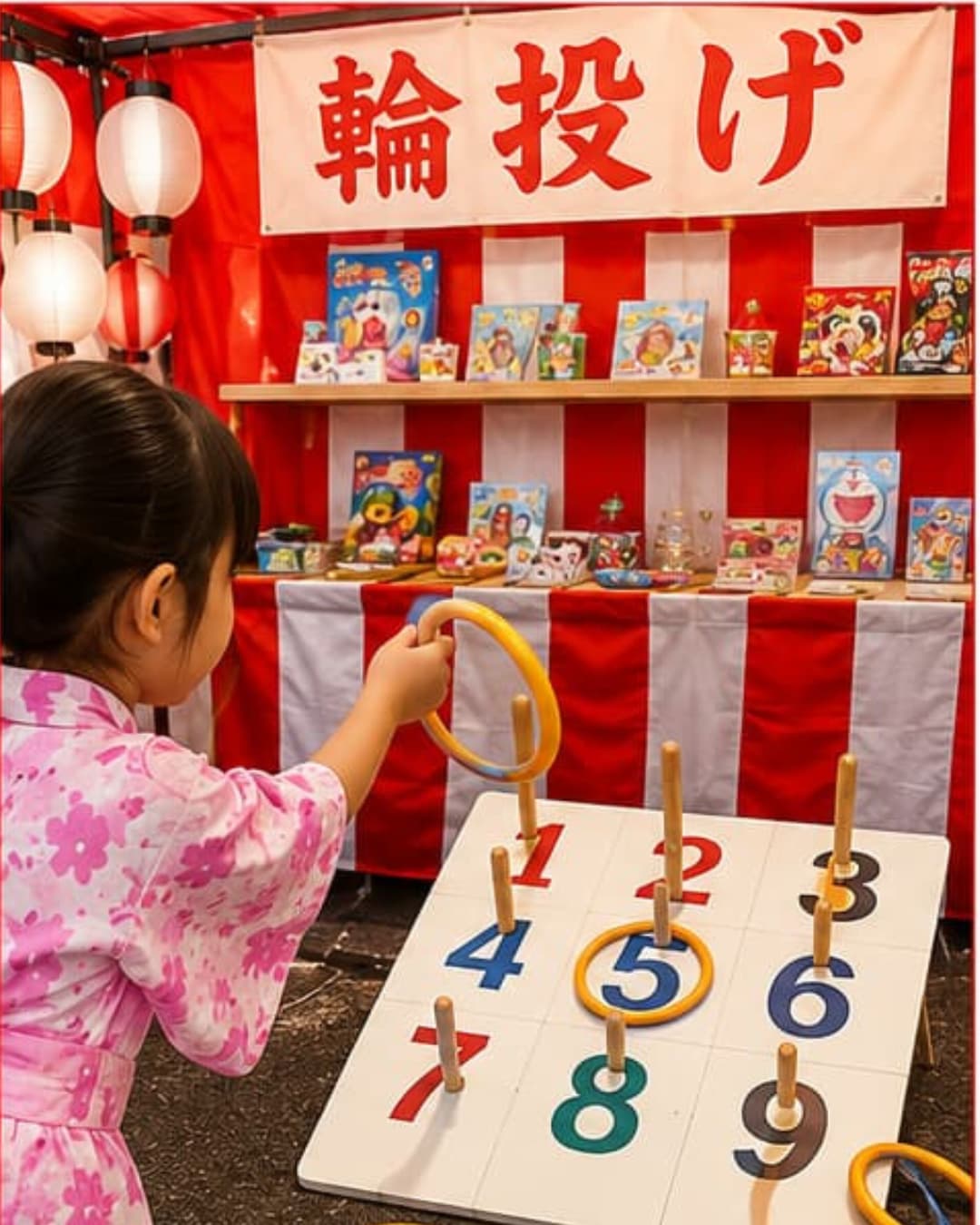 輪投げチャレンジ